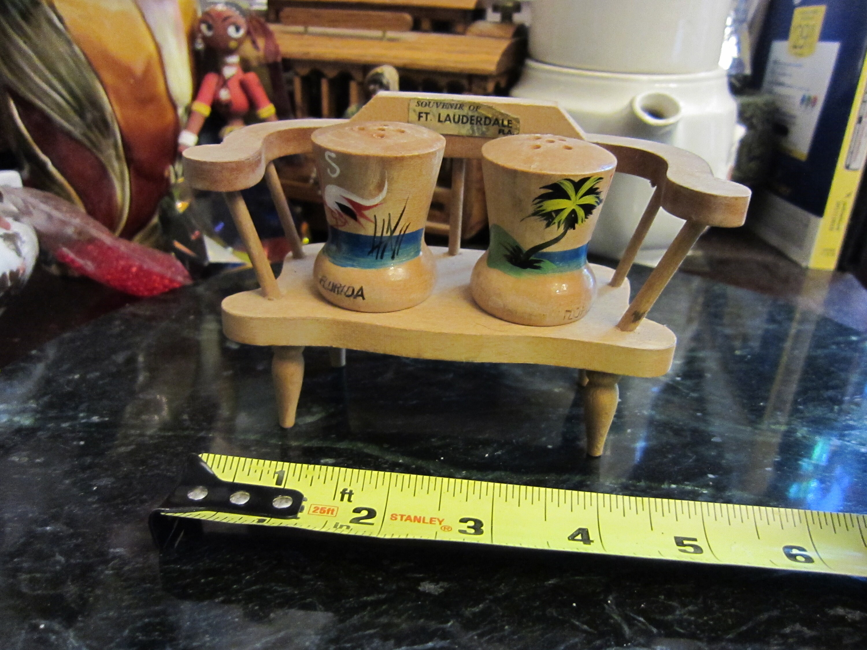 Vintage Fort Lauderdale Salt and Pepper Shakers Souvenir Etsy