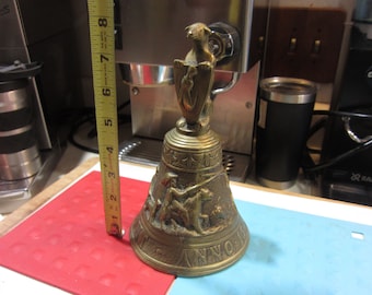 Antique Victorian Russian Bear Hemony 1565 Brass/Bronze Bell, Please Read Description