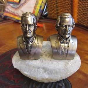Franklin Delano Roosevelt OR Andrew Johnson Miniature Bust, Vintage
