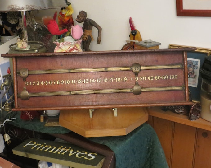 Antique Billiards Counter, Pool Snooker Etsy