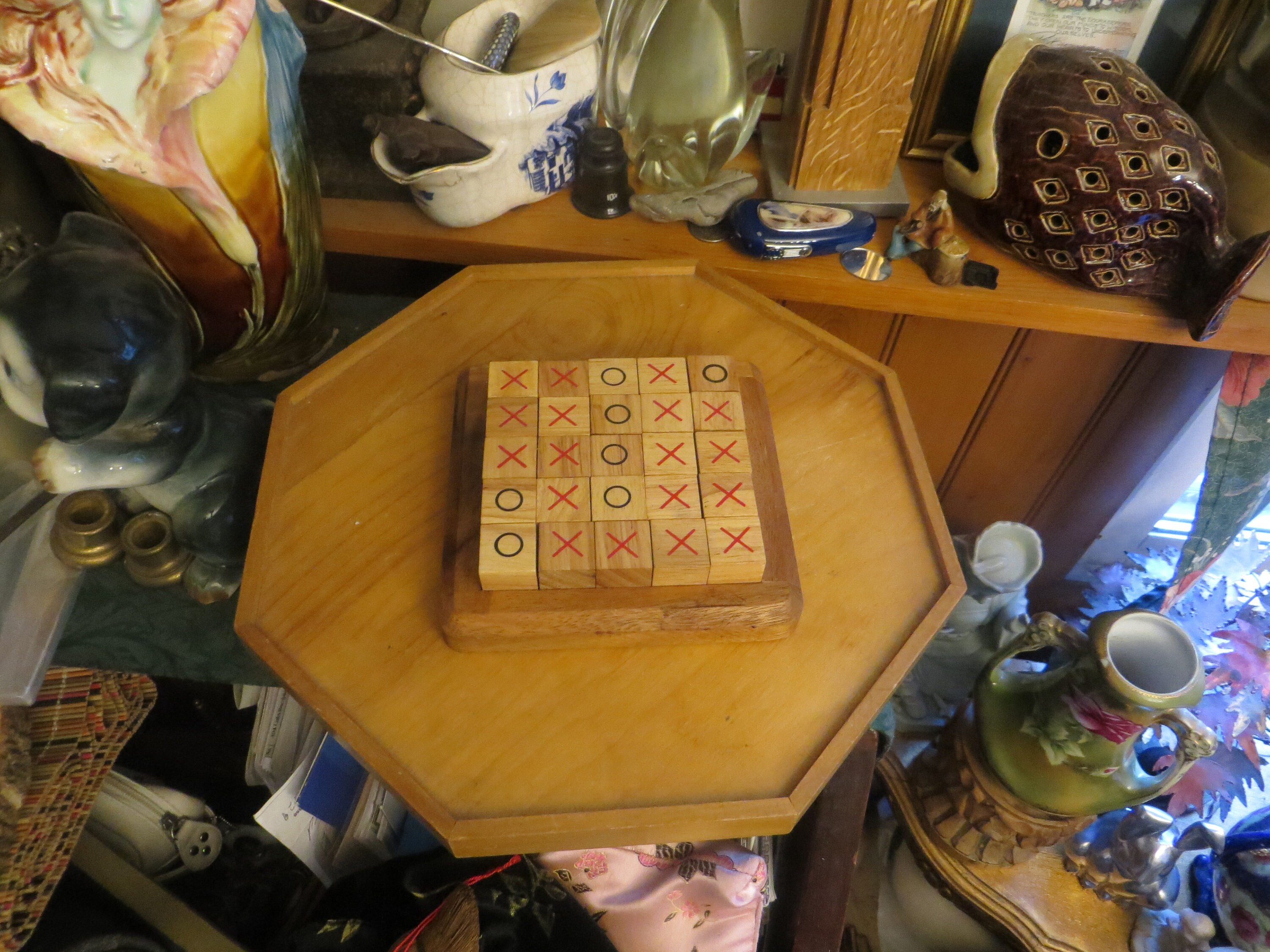 XOXO - Tic Tac Toe, Noughts and Crosses, Xs & Os Wooden Board Game (5x5), Shop Today. Get it Tomorrow!