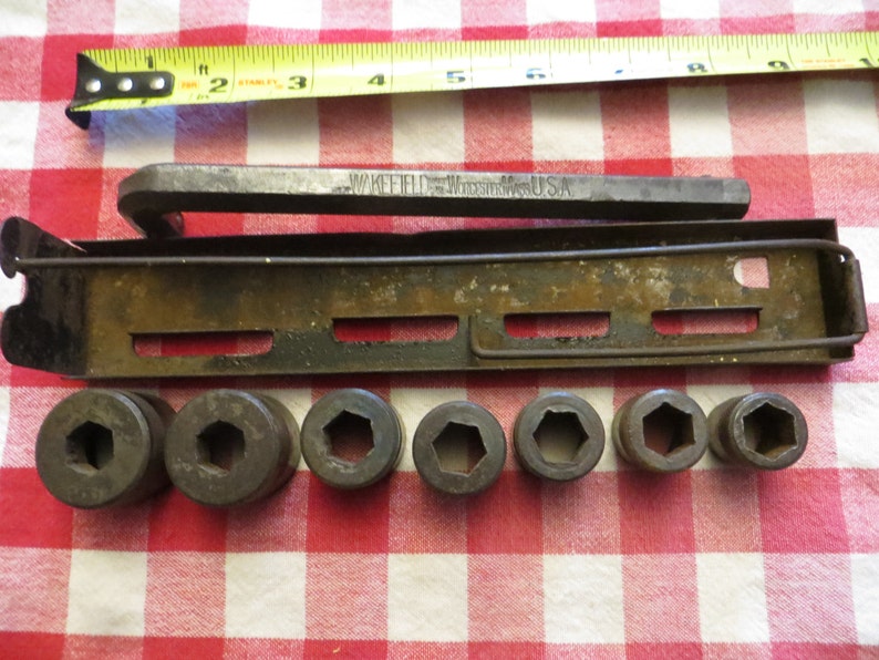 Antique Hex Socket Set W/ Original Case Wakefield Worcester Etsy