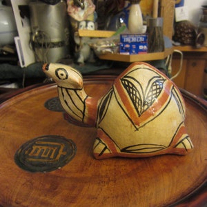 Antique Vintage Camel, Hand Painted Pottery