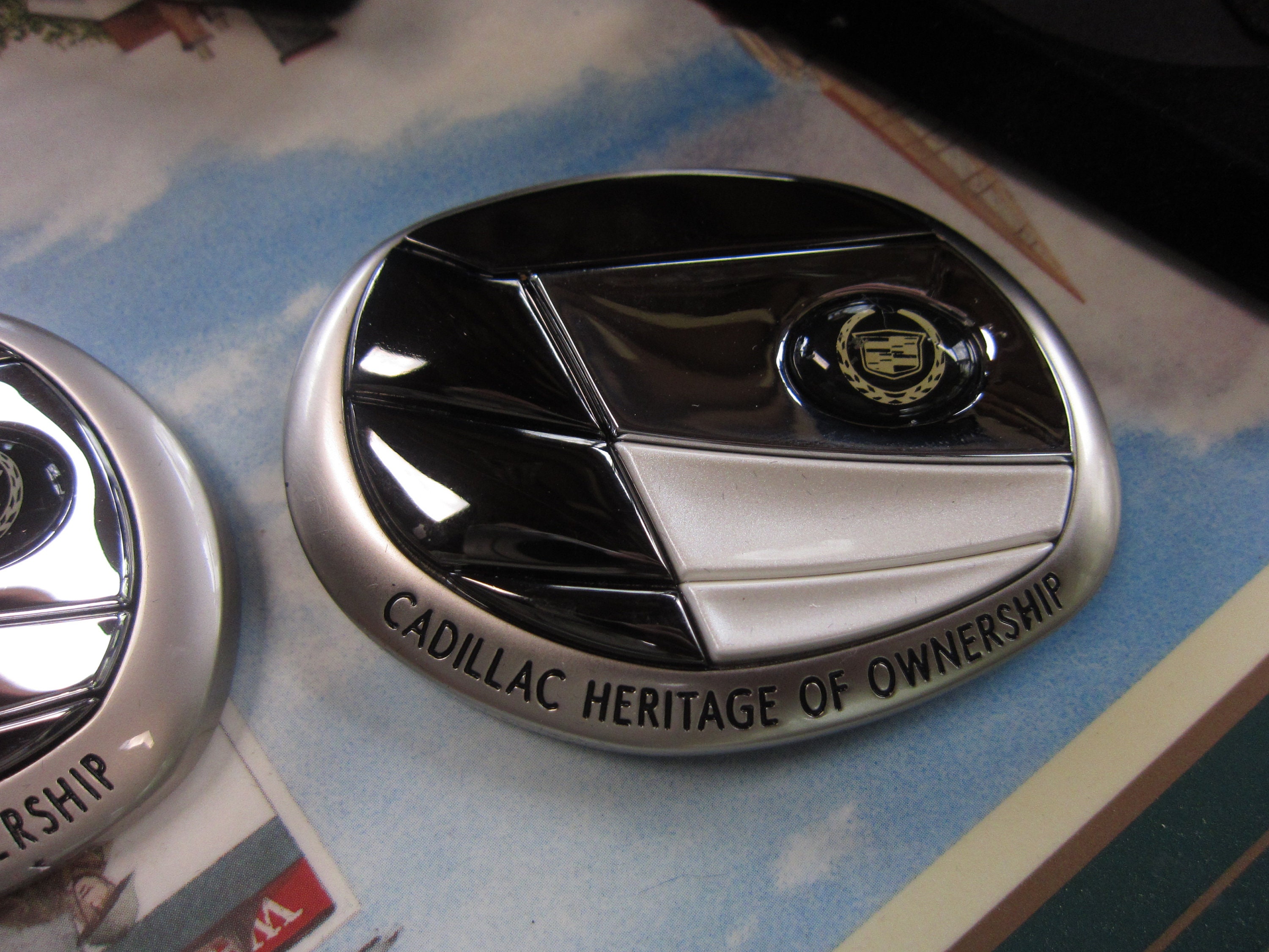 Cadillac Heritage of Ownership Grill Badge Emblem Paperweight
