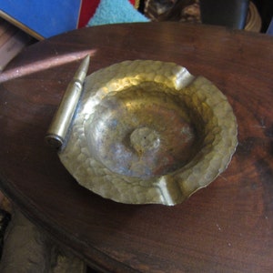 Militaria Trench Art Ashtray