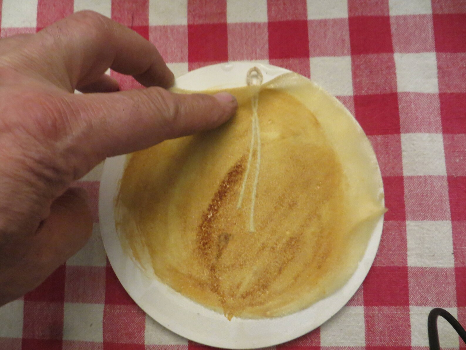 Trivet Ceramic Round Kitchen Hot Plate Tile Vintage Etsy