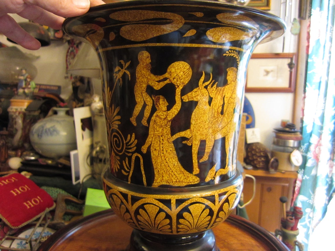 Vintage 1990s Maitland-smith Urn - Etsy