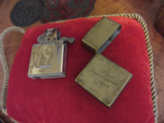 Zippo Lighter - Detect First Attack - USS Simpson FFG-56 Zippo Lighter - Detect First Attack - USS Simpson FFG-56