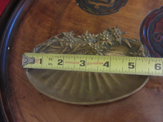 Bronze Pin Ring Tray Signed H Risch, Please Read … - image 4