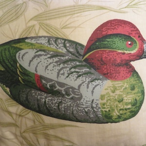 Duck Throw Pillow, Hunting Lodge, County Cabin