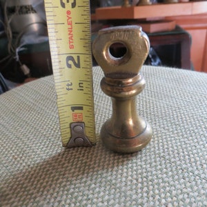 Brass Bell Weight 4oz, Marked, Made in England
