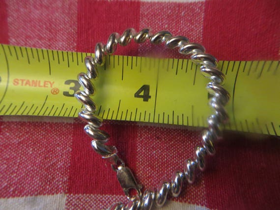 Sterling silver 7" bracelet 925 - image 1