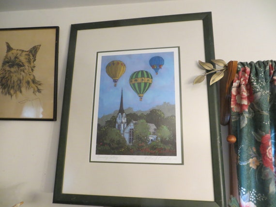 William Coombs Air Balloon Print, Please Read Description - Etsy