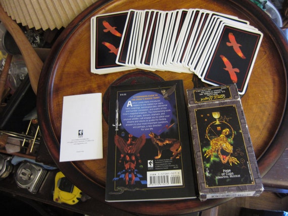 Crow's Magick Companion Book by Londa Marks, Rare With Tarot