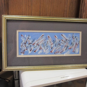Original Watercolor Vintage Early 1990&#39;s Signed