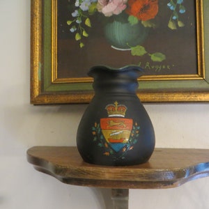Vintage Black Basalt Wedgwood Cream Pitcher,