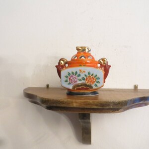 Pottery shaped incense burner