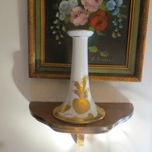 French Gold Leaf Candle Holder