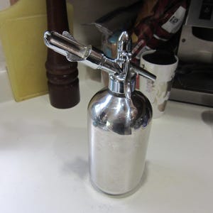 NTG Classic Stainless Soda Siphon / Soda Maker