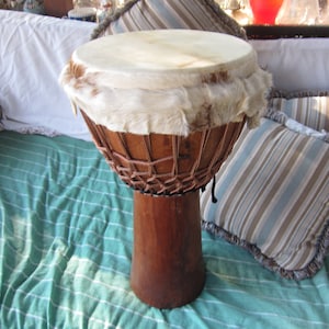 Lap drum outlet