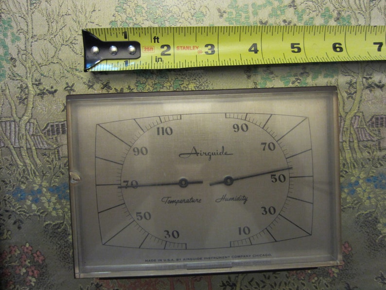 Vintage Airguide Desktop Temperature and Humidity Weather - Etsy