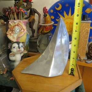 Aluminum Sail Sculpture, Nautical Art