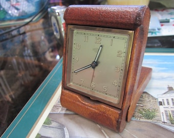Angelus Super 8 Swiss Needs TLC Vintage 15 Jewels Travel Alarm
