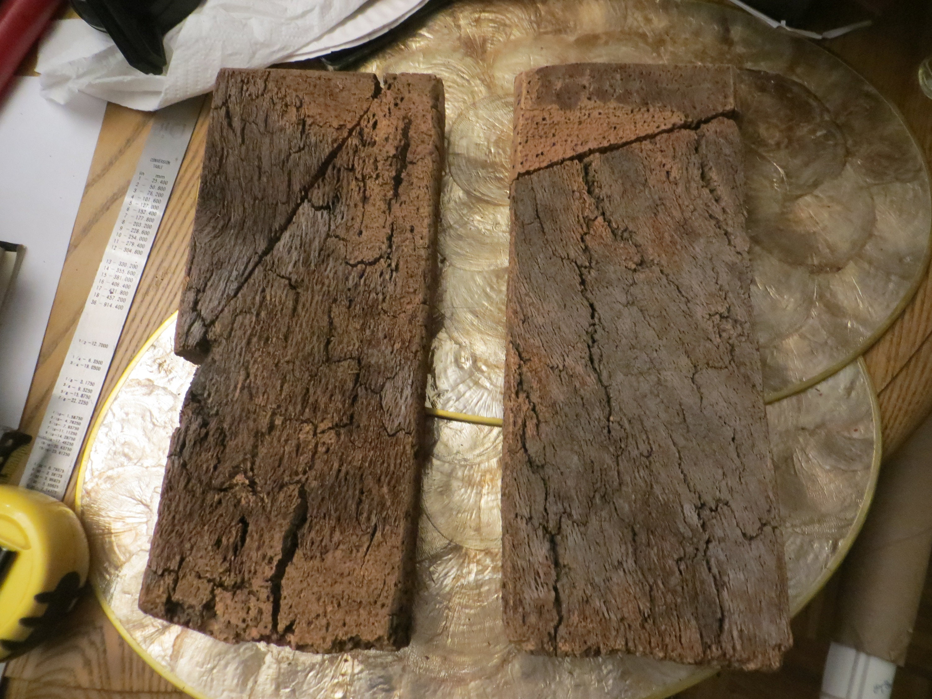 Corch Slabs 1 Antique Cork Slab 100 year old hobbyist arts and crafts | Etsy