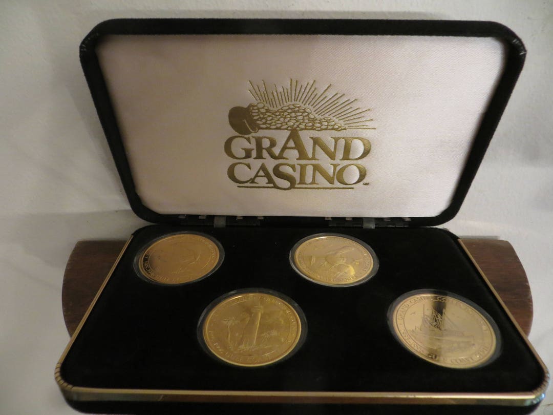 Grand Casino Collector Coins Gaming Set Gulf Coast Series