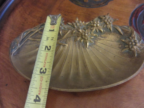 Bronze Pin Ring Tray Signed H Risch, Please Read … - image 5