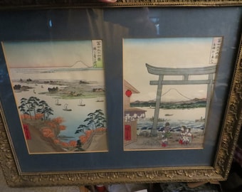 Thirty-Six Views of Mount Fuji, The Woodblock Prints Of Utagawa Hiroshige, Vintage, Please Read Description