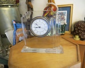 Waterford Crystal Metropolitan Large Clock, vintage w free ship