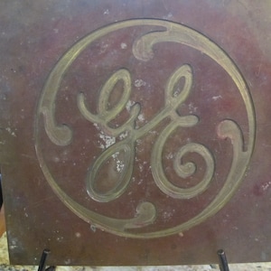Vintage GE General Electric (GE) Industrial Sign - Etsy