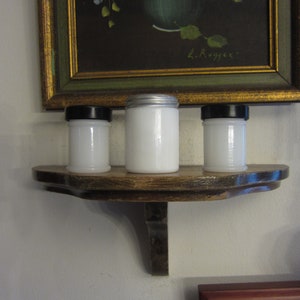 3 Milk Glass Ink Bottles