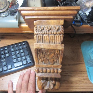 Large Wood Corbel Bracket