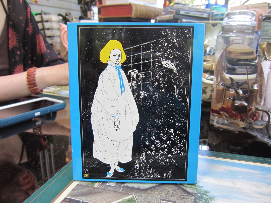 Aubrey Beardsley Collectible Art Tin W/ Match Boxes, Matchbox
