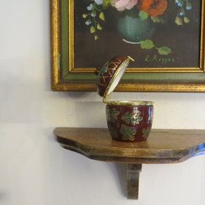Harry and David Acorn Trinket Box