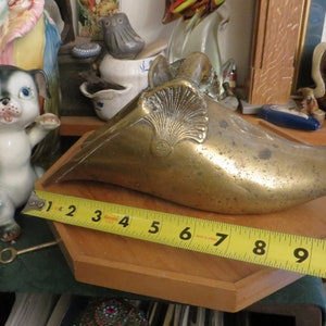 Vintage Antique Brass Conquistador Stirrup