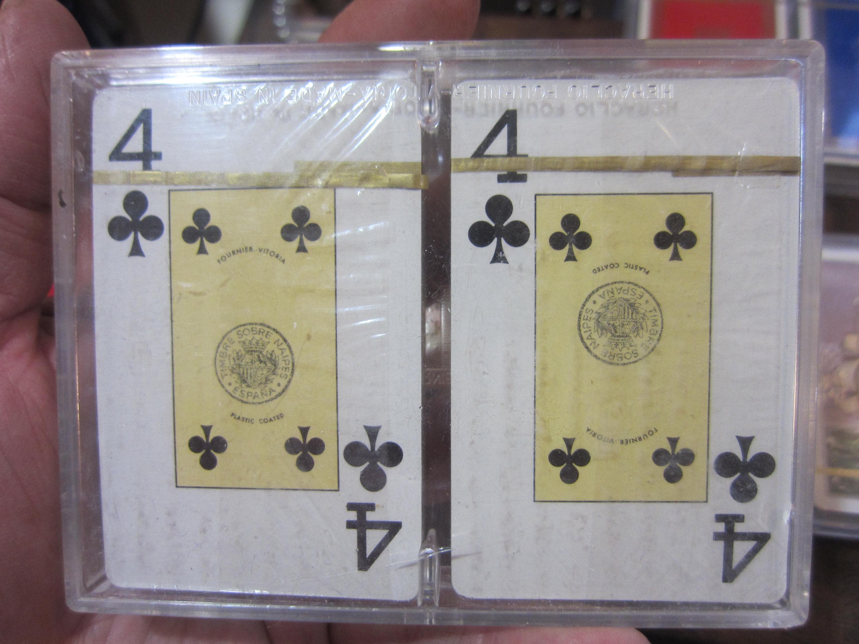 Fournier Bridge Playing Cards, 826 Victoria Plastic Coated, Pick