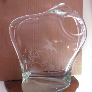 Vintage Art Glass Sculpture