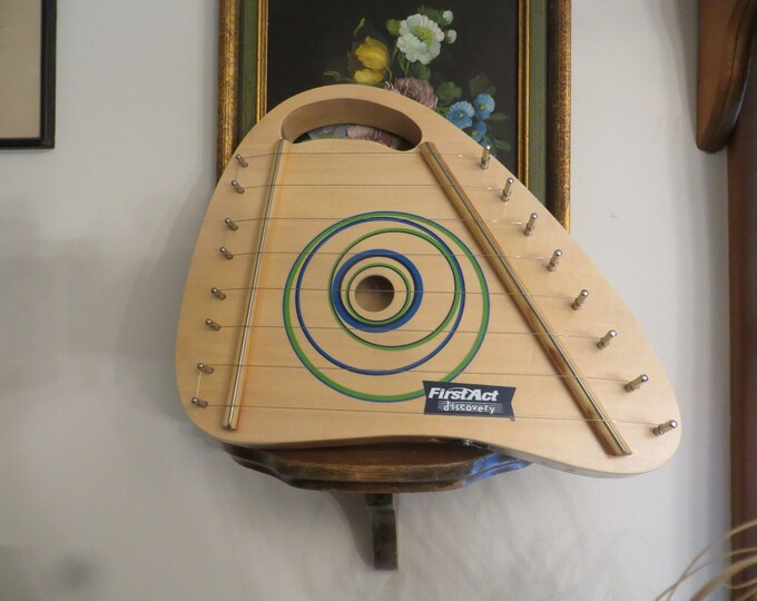 Lap Harp Zither W/ Play Cards Etsy