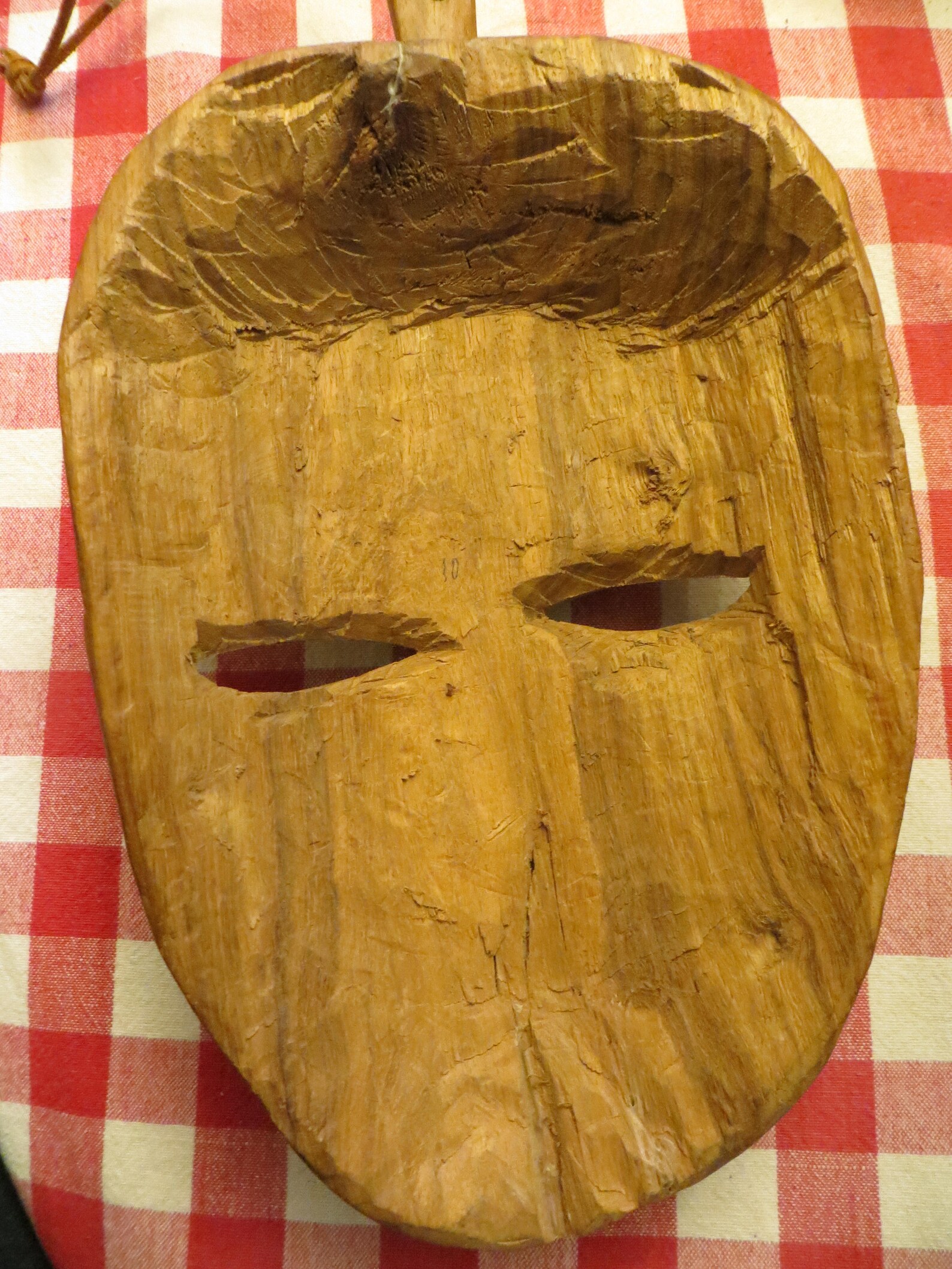 Carved Tribal Wood Mask Wall Decor - Etsy