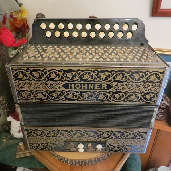Hohner Accordion Etsy