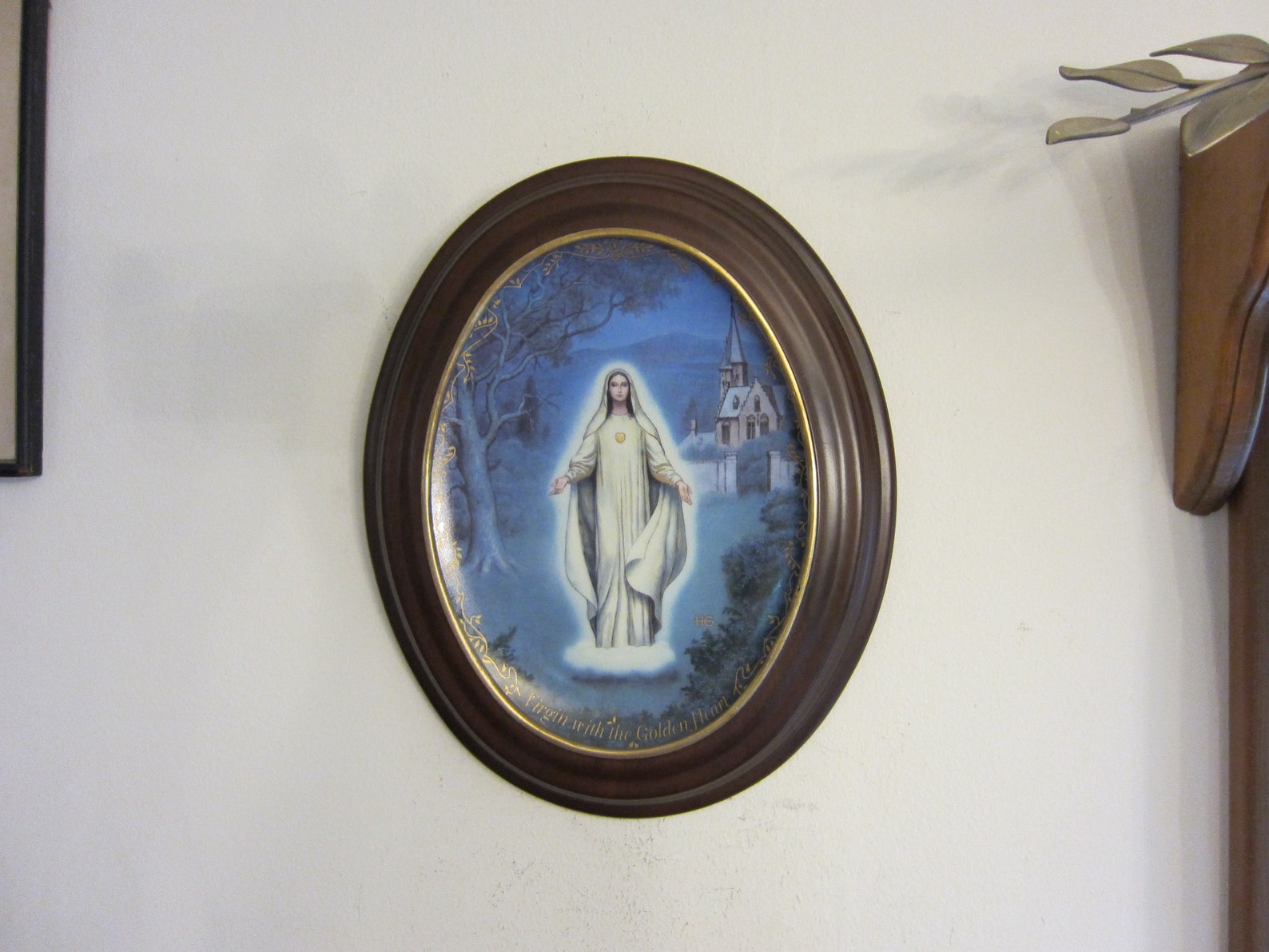 Visions of Our Lady Collector Plates. Our Lady of Silence & Etsy