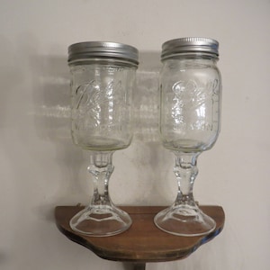 Ball Mason Jars, Display, Glass, Made in USA.