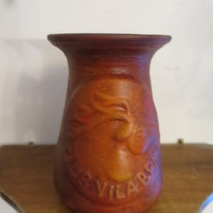Vintage Pottery Tumbler Romania Club Villa Bran Romanian pottery Caraft