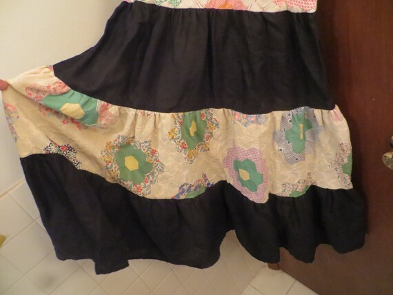 Carleen Patchwork Dress, Vintage, Please Read Des… - image 9