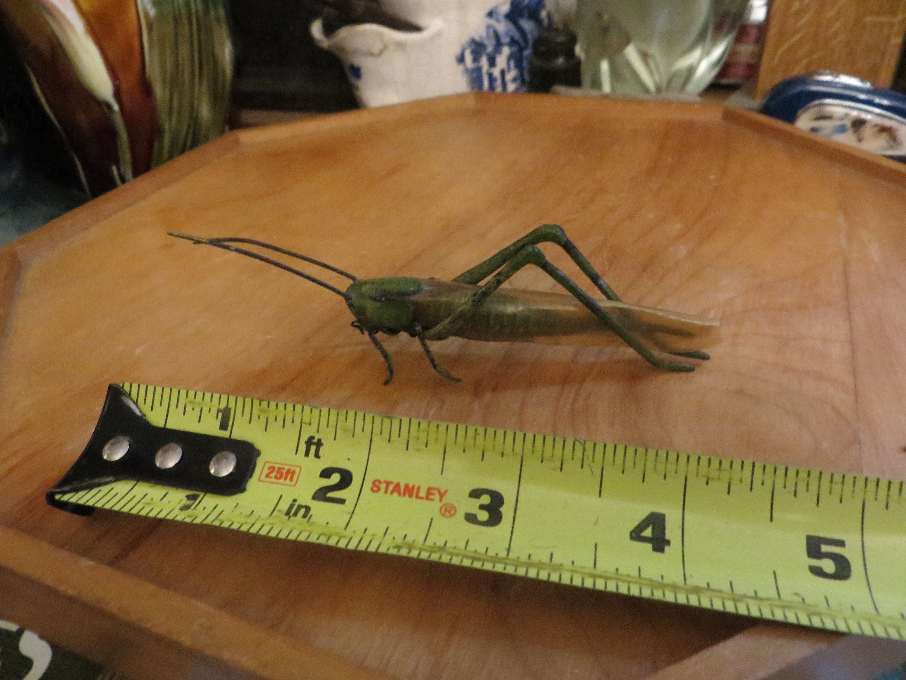 Austrian Cold Painted Bronze Grasshopper - Locust - Etsy