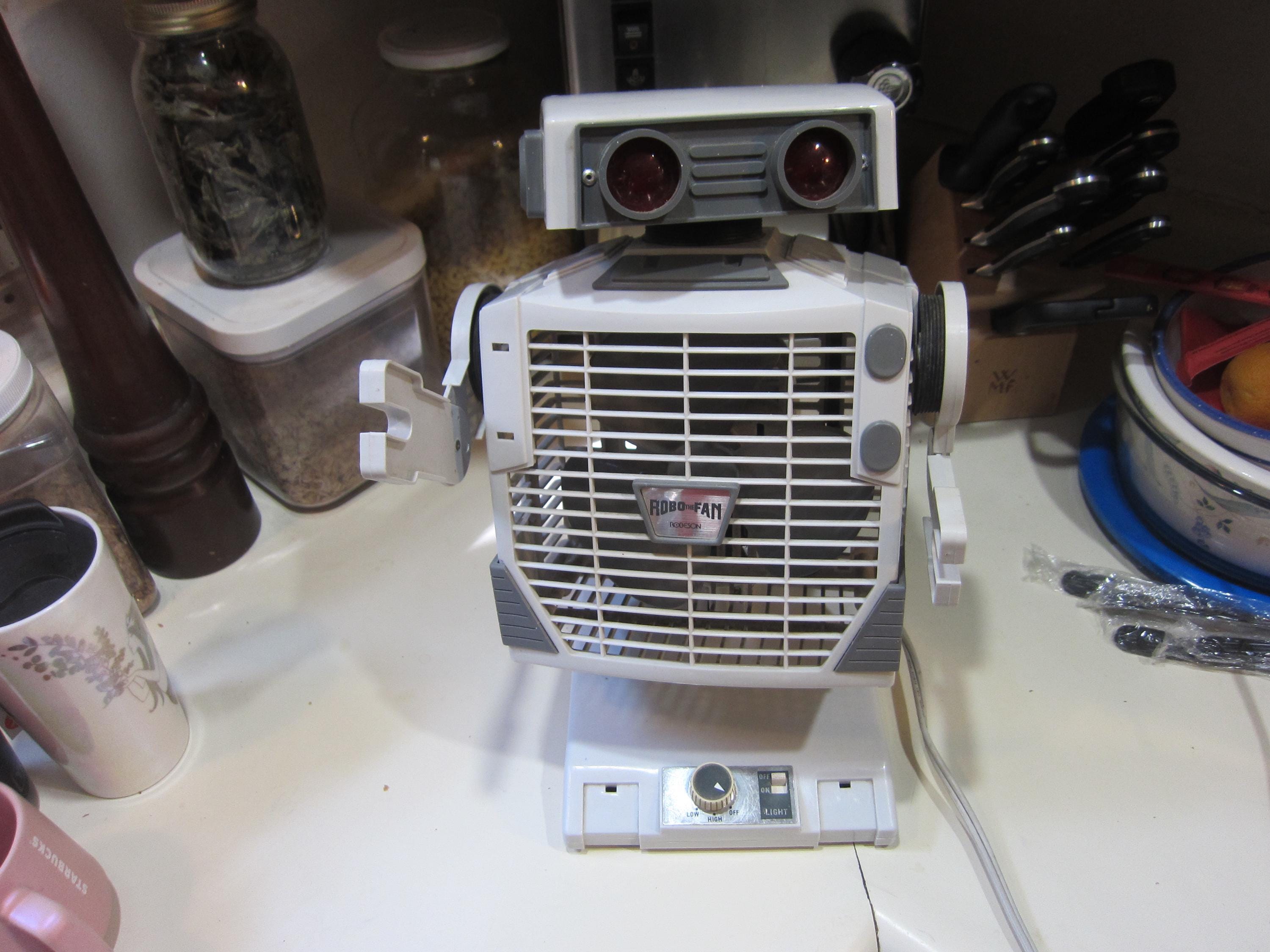 Vintage 1986 Robeson Robo the Fan in Original Packaging, Please