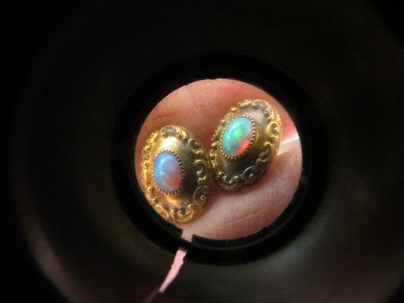 Victorian or Art Nouveau era and very ornate Opal… - image 4